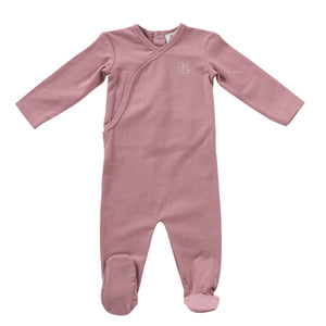 Logo wrap footie - Pink