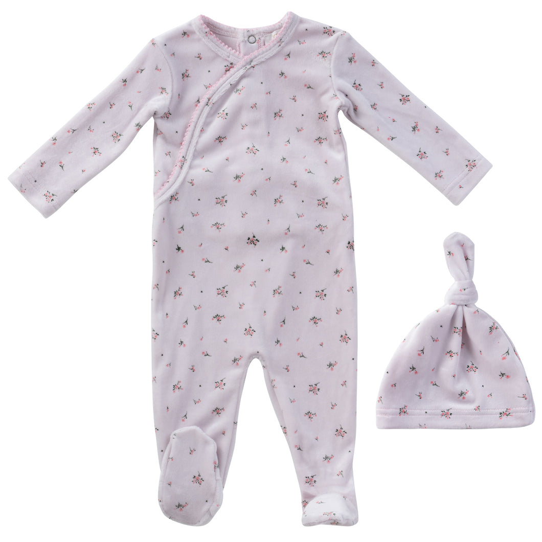 Lil blooms layette set - Pink