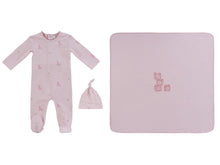 Load image into Gallery viewer, Baby Blocks Layette set - Pink
