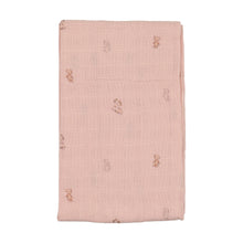 Load image into Gallery viewer, Tea time velour layette set - Pale pink
