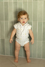 Load image into Gallery viewer, Terry pineapple romper - boys print
