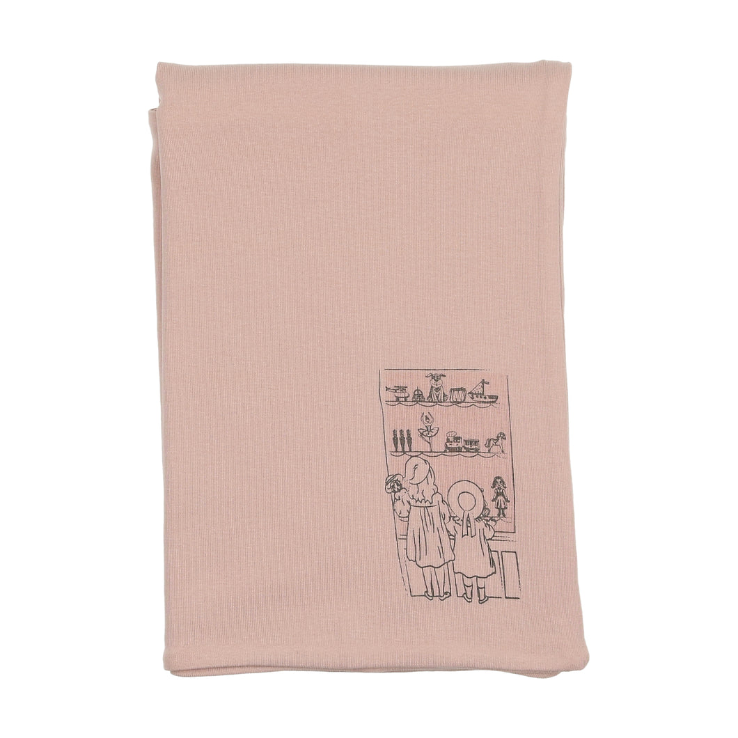 Toy shop layette set - Creme pink