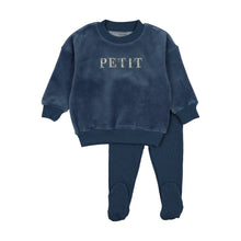 Load image into Gallery viewer, Velour petite two piece - marina
