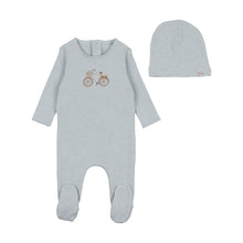 Load image into Gallery viewer, Vintage image layette set - feather
