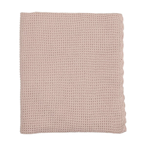 Waffle ensemble layette set - wisteria