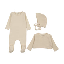 Load image into Gallery viewer, Waffle Sweater Set-Ivory Girls
