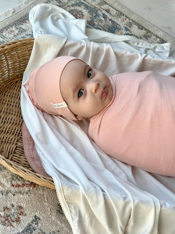 Modal beanie - Rose pink