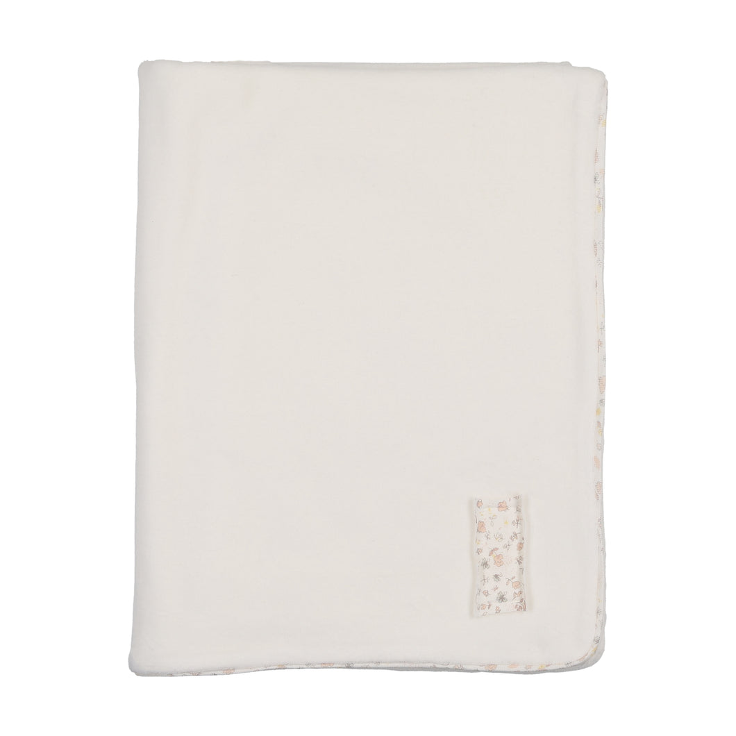 Whimsical bloom patch layette set - Chalk white girls