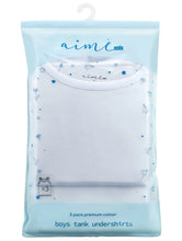 Load image into Gallery viewer, Aime&#39;s Boys tank undershirts
