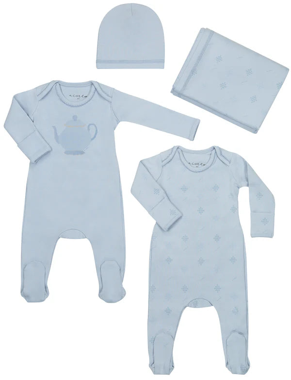 Aime's boys footie set - Blue