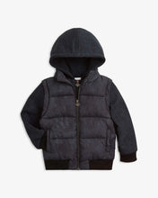 Load image into Gallery viewer, Washed black turnstile jacket - Washed black
