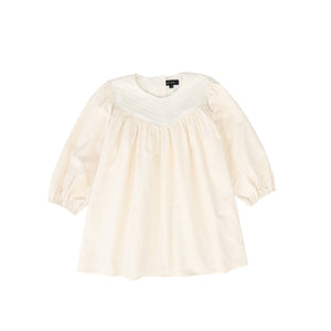 Lace tiered dress - Cream