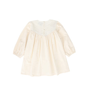 Lace tiered dress - Cream