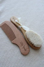 Load image into Gallery viewer, Wooden Baby Brush &amp; Comb Set
