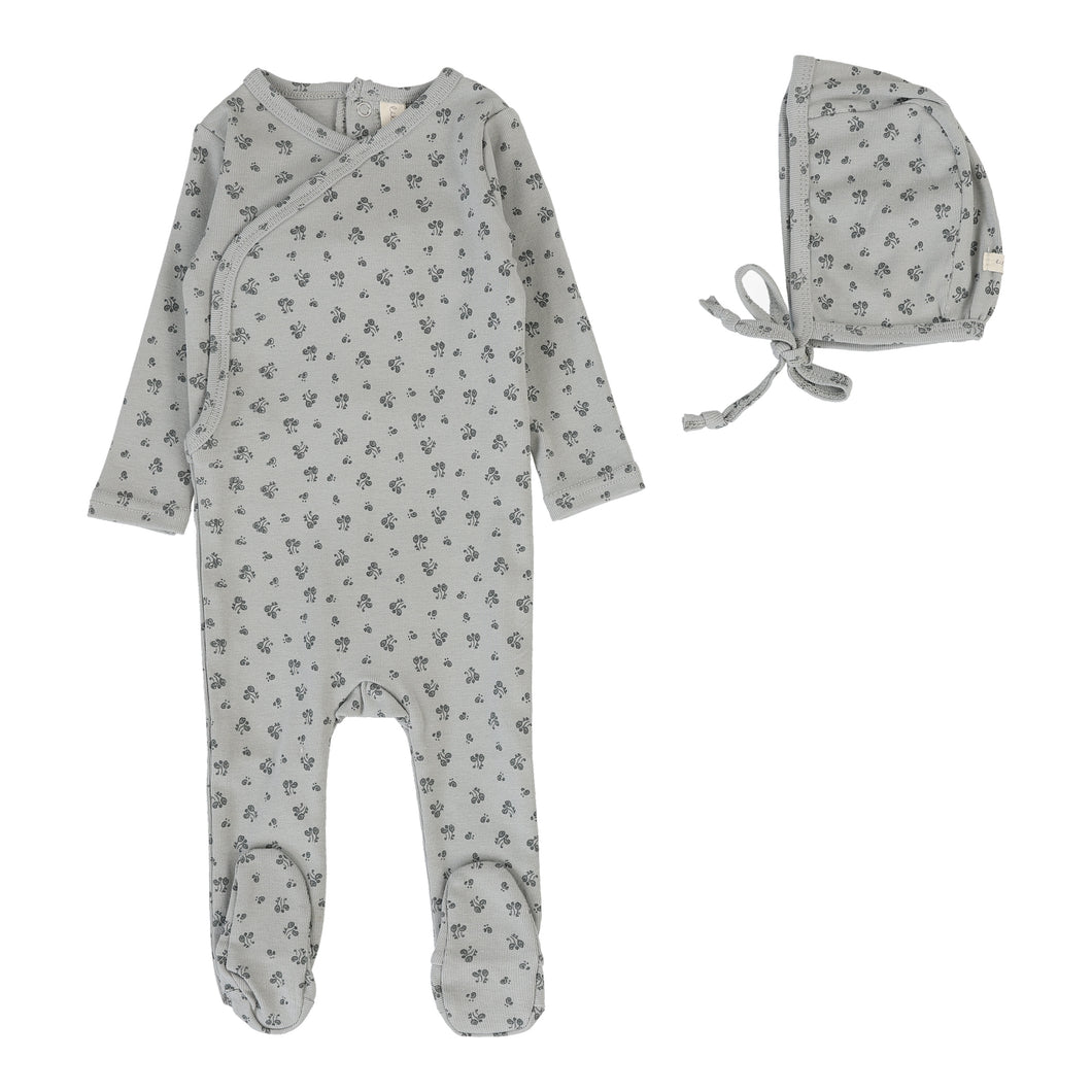 Bud footie set - Light blue