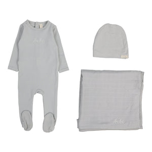 Take me home bebe layette set - Pale blue