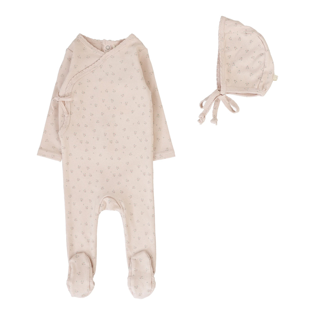 Bud footie set - Soft pink