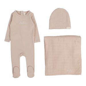 Take me home bebe layette set - Dusty pink