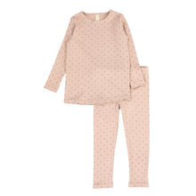 Load image into Gallery viewer, Diamond dot 2 pc set - Dusty pink
