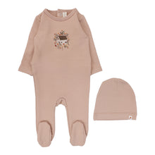 Load image into Gallery viewer, French terry print layette set - Pink
