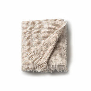 Domani Waffle Muslin Cream Baby Blanket