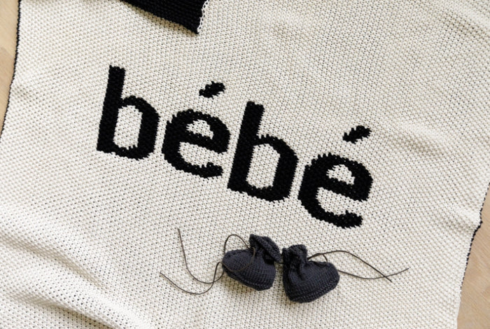 Domani Bebe Blanket Black