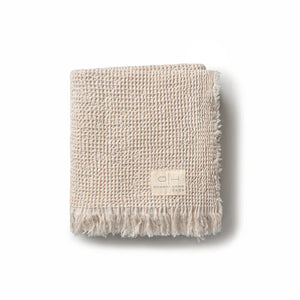 Domani Waffle Muslin Cream Baby Blanket