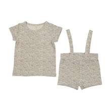 Load image into Gallery viewer, Liberty floral short set - Cream/blue
