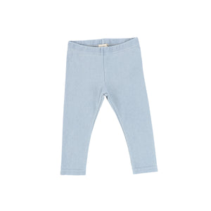 Jean leggings - chambray