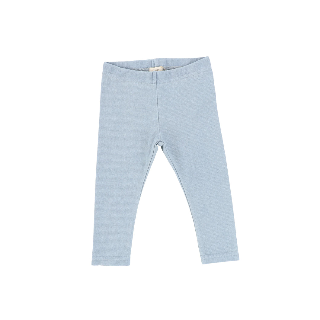 Jean leggings - chambray
