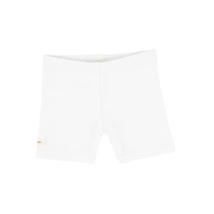 Biker shorts - pure white