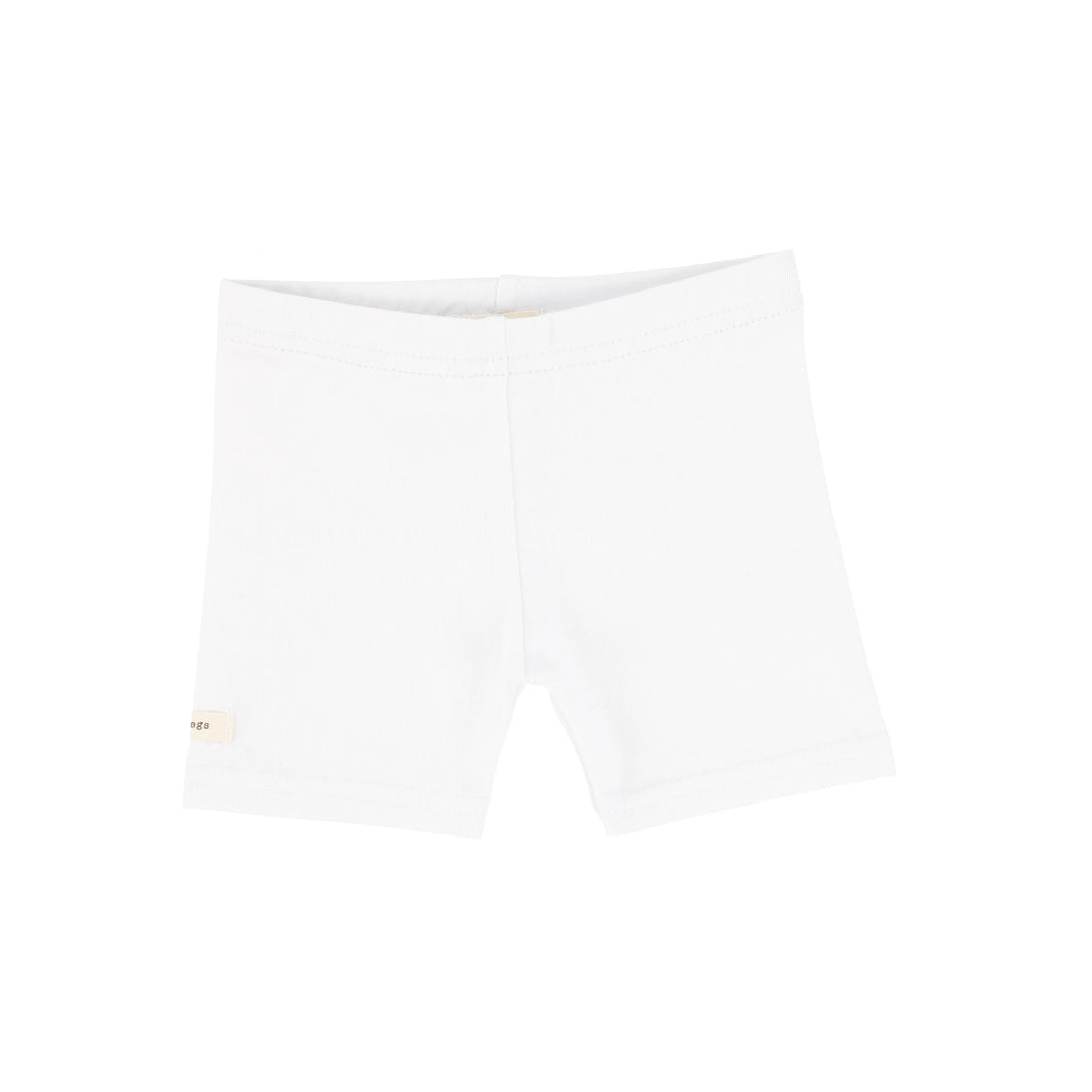 Biker shorts - pure white