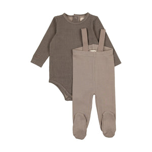Tiny check set - Brown