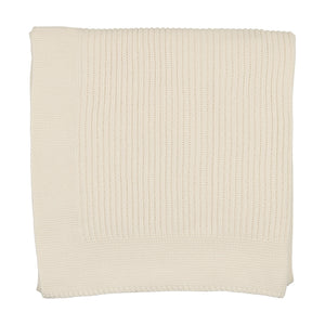 Knit blanket for jacket - Cream