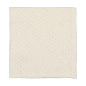 Jumper footie, cardigan, bonnet and blanket set - Cream