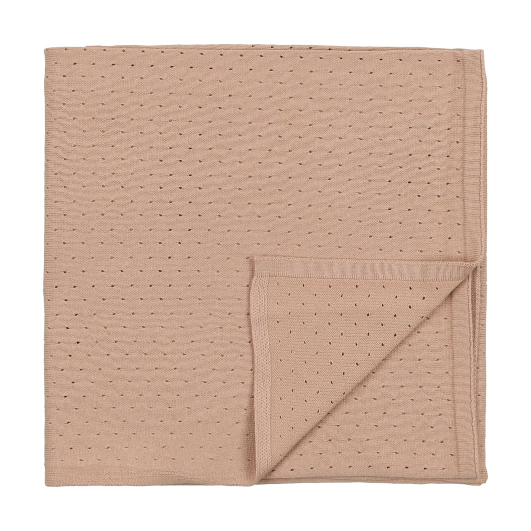 Pointelle blanket - Pink 70x70