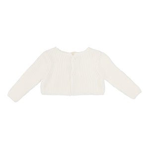 Chunky knit shrug - Winter white