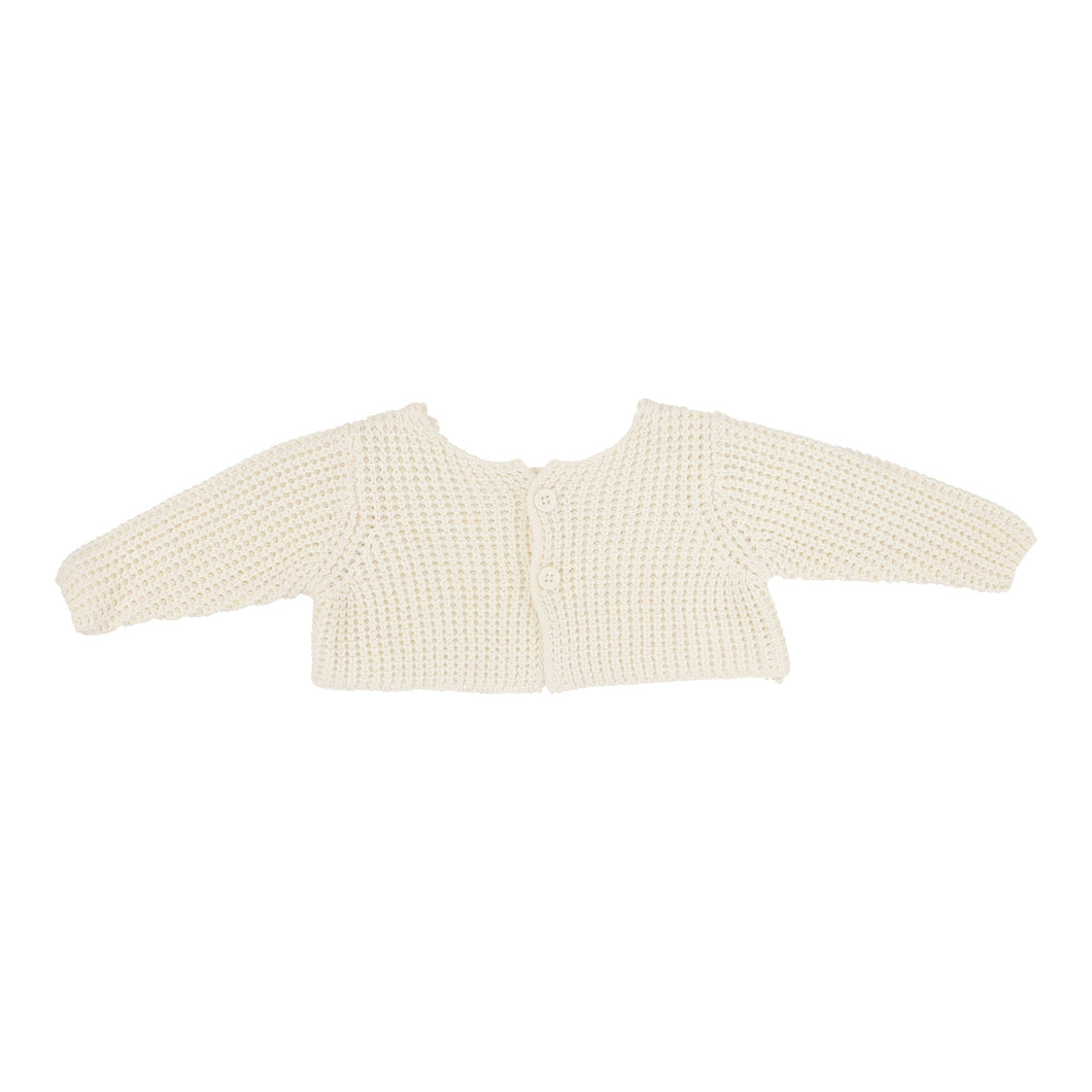 Chunky knit shrug - Cream