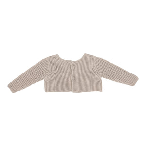 Chunky knit shrug - Oat