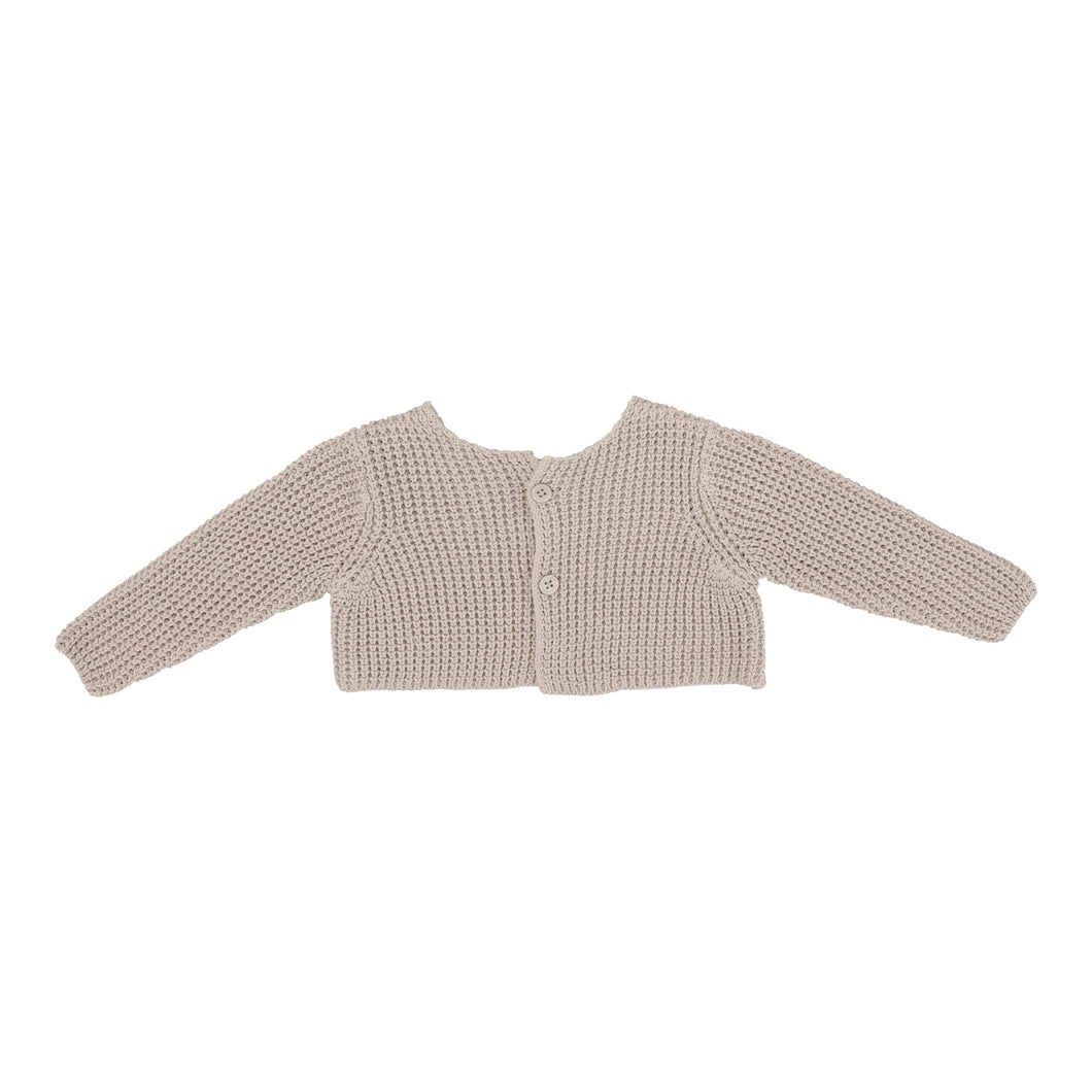 Chunky knit shrug - Oat