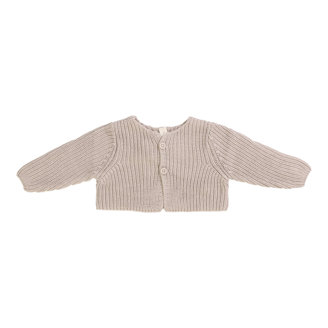 Chunky knit shrug - Oat