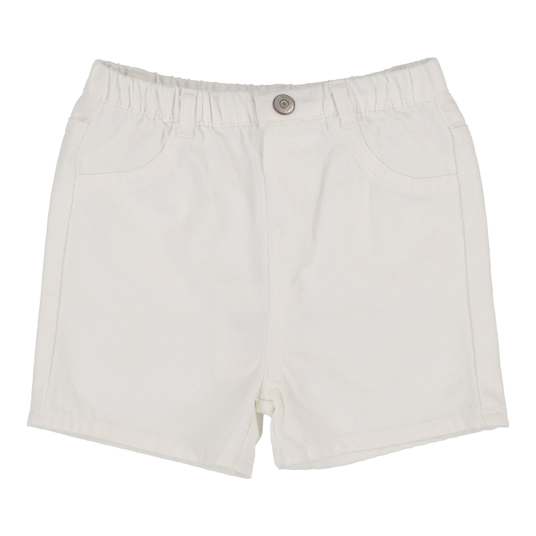 Denim shorts - white denim