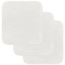 Load image into Gallery viewer, 3 Pack Muslin Burp Cloth - White

