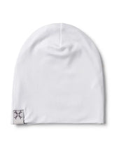 Load image into Gallery viewer, White cotton beanie
