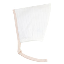 Load image into Gallery viewer, Pink bunny footie and bonnet

