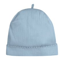 Load image into Gallery viewer, Sage twill tape footie and hat
