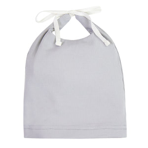 Blue love wrap footie and hat