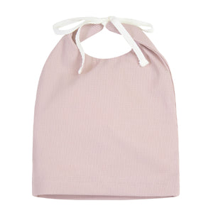 Pink love wrap footie and hat