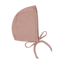Load image into Gallery viewer, Mauve dotted pointelle layette set
