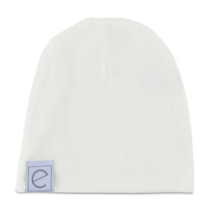 Ivory cotton beanie